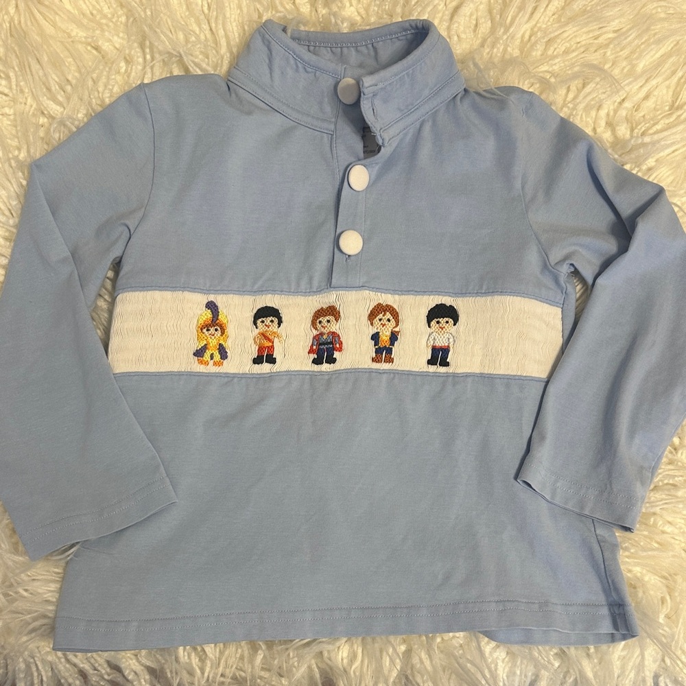 Disney Princess Button Up size 3 - Busy Bees Smocks!